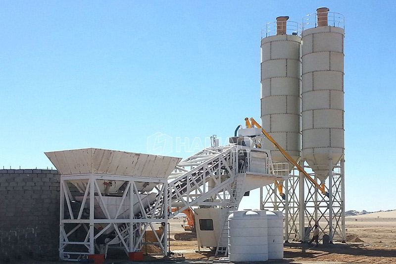 Línea de producción de poste de servicios de concreto
