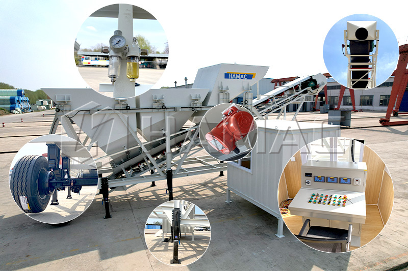 Dry Batch Concrete Batching Plant photo