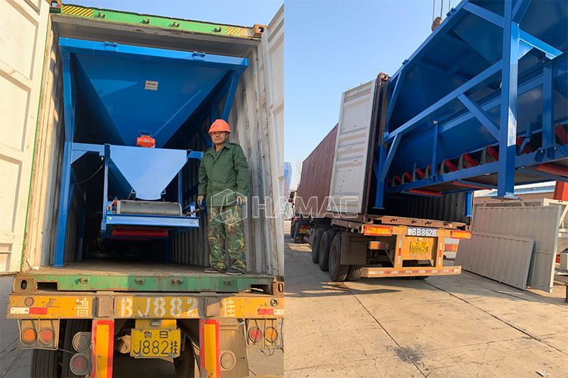 15m3 concrete mixer and pumping machine in Cameroon