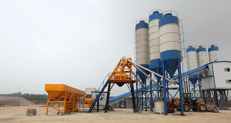 HZS25 Concrete Batching Plant photo