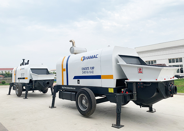 DHBT15 động cơ máy trộn bê tông với máy bơm tại Mali diesel