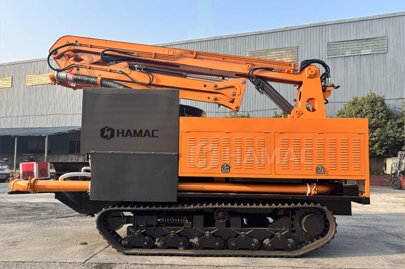 Double HZS90 Concrete Batching Plant in VIETNAM