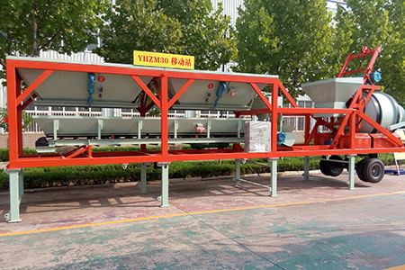 YHZM25 Mobile Batching Plant