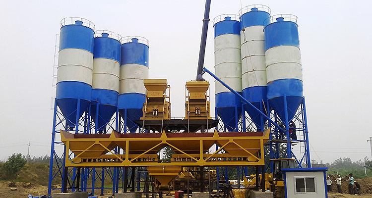 Detailed explanation of skip hoist type concrete batching plant for sale