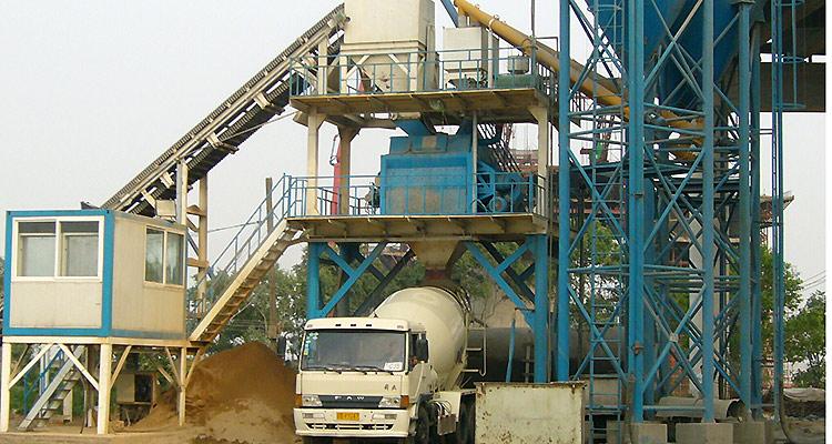 HZS75B Concrete Batching Plant photo