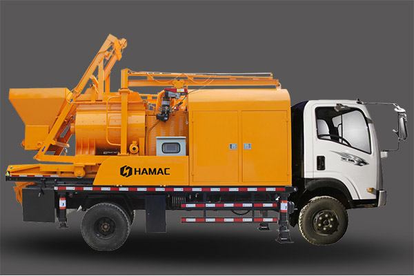 tracked concrete placing boom