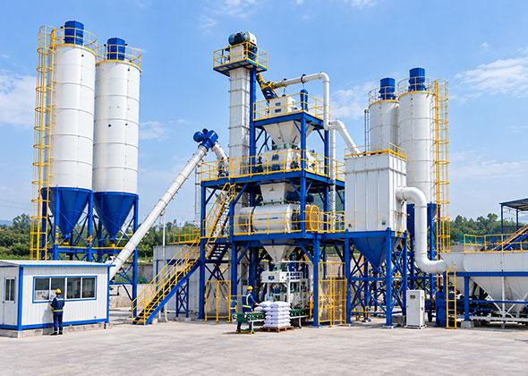 Flèche de distribution à chenilles