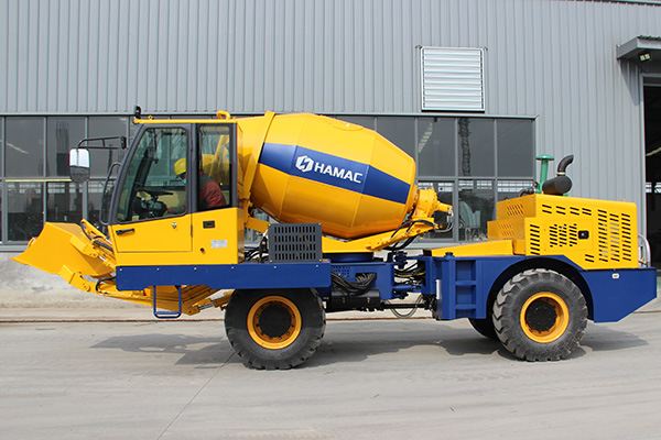 Self-Loading Concrete Mixers