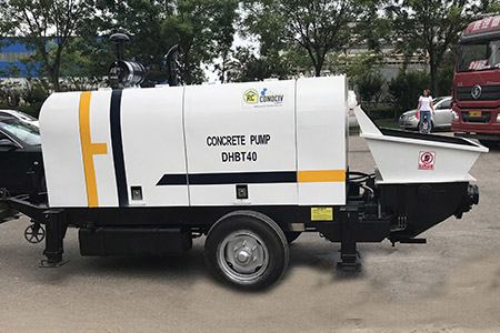 concrete pumping photo