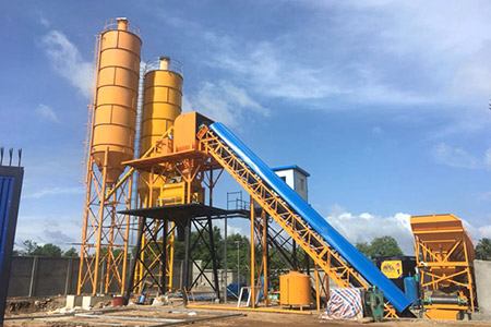 Mobile Concrete Batching Plant