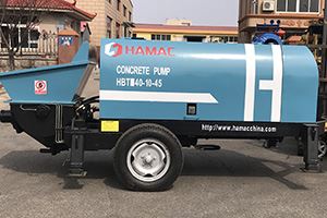 Electromotor concrete pumps photo