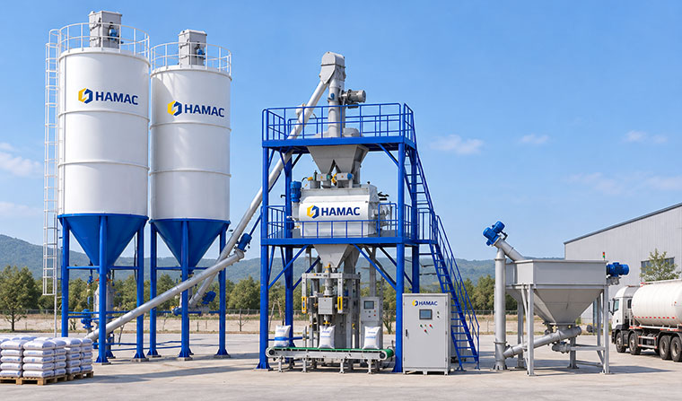 20-40 ton/h Dry Mortar Mixing Plant